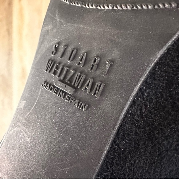 Stuart Weitzman Grommet Fold-over Ankle Boots - Picture 8 of 9